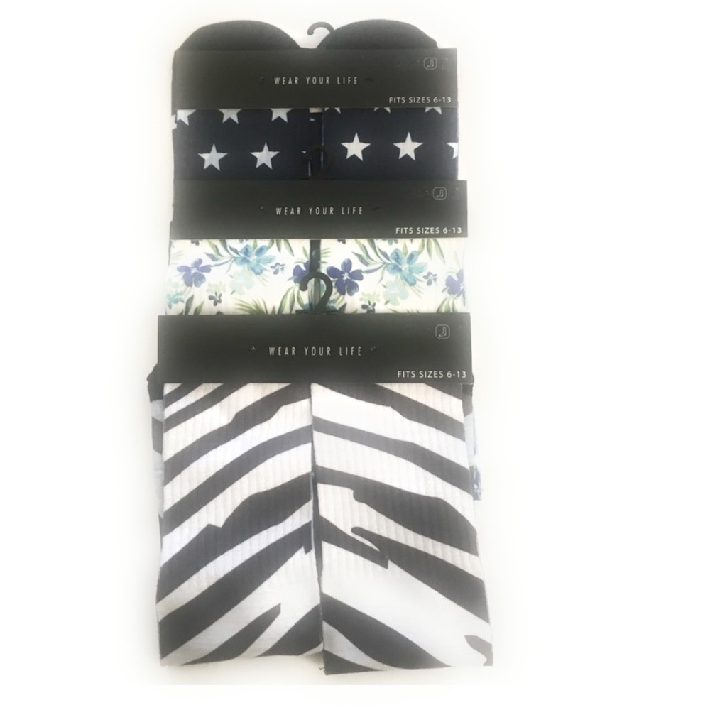 3 pairs socks -Wear Your Life men’s socks